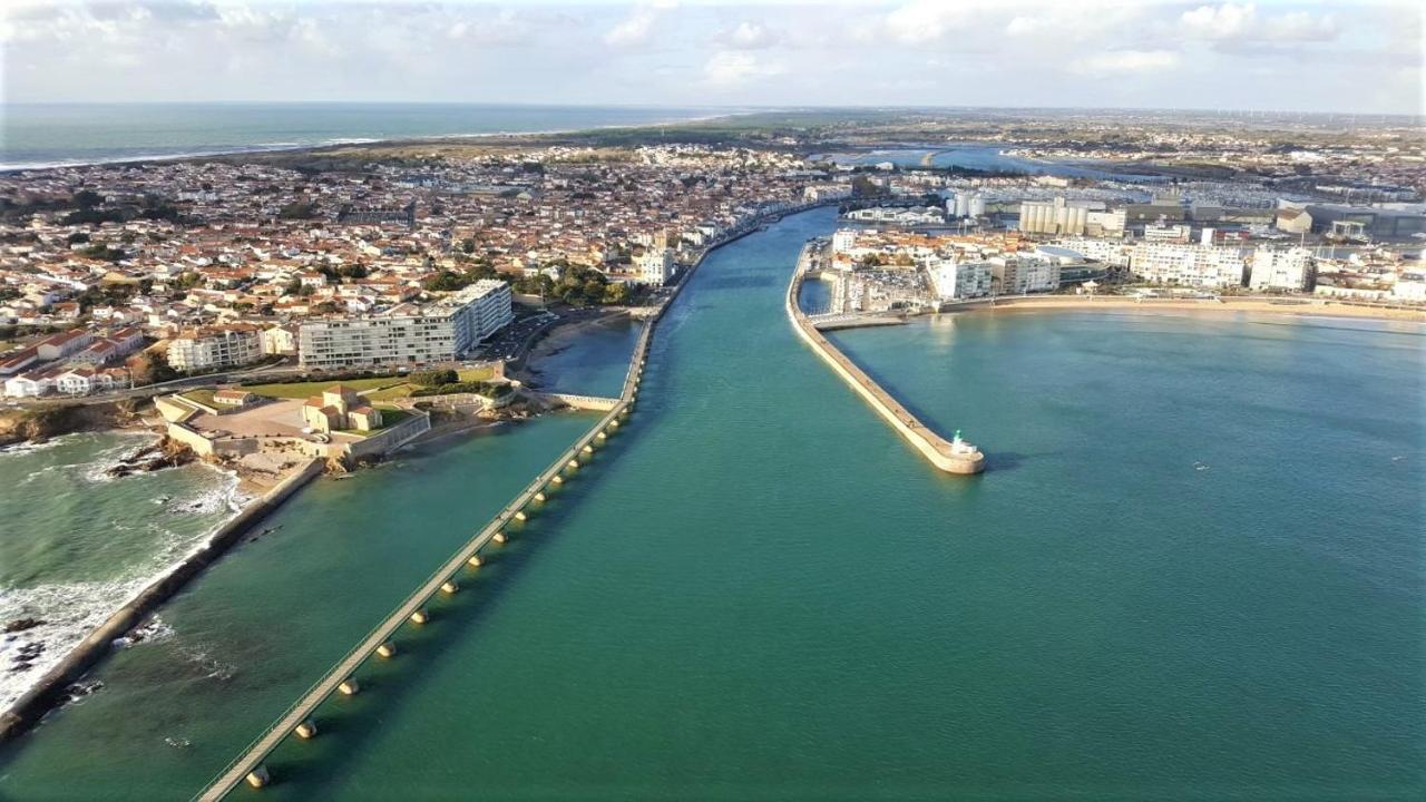 La Calypsette - Face Grande Plage Des Sables D'Olonne Les Sables-dʼOlonne Buitenkant foto